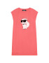 Karl Lagerfeld Kids Hétköznapi ruha Z12235 D Piros Regular Fit - Pepit.hu