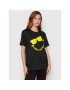 KARL LAGERFELD Póló SMILEY WORLD 221W1752 Fekete Relaxed Fit - Pepit.hu