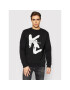 KARL LAGERFELD Pulóver 705002 512913 Fekete Regular Fit - Pepit.hu