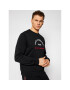 KARL LAGERFELD Pulóver Crewneck 705070 511900 Fekete Regular Fit - Pepit.hu