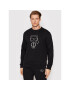 KARL LAGERFELD Pulóver Crewneck 705406 521900 Fekete Regular Fit - Pepit.hu