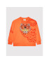 Kenzo Kids Pulóver K25623 Narancssárga Regular Fit - Pepit.hu