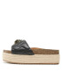 Kurt Geiger Espadrilles Kensington Flatform 9789400109 Fekete - Pepit.hu