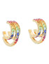 Kurt Geiger Fülbevaló Rainbow Triple Hoops 8843069429 Arany - Pepit.hu