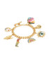 Kurt Geiger Karkötő Multi Charms Bracelet 8840761429 Arany - Pepit.hu