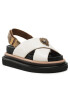 Kurt Geiger Papucs 225-Orson Cross Strap Sandal 9992241109 Ekru - Pepit.hu