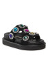 Kurt Geiger Papucs Orson Crystal Sandal 9107100209 Fekete - Pepit.hu