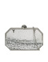 Kurt Geiger Táska Glitter Clutch 9543710979 Ezüst - Pepit.hu