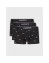 Lacoste 3 darab boxer 5H3411 Fekete - Pepit.hu