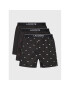 Lacoste 3 darab boxer 7H1761 Fekete - Pepit.hu