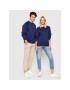 Lacoste Pulóver Unisex SH9174 Sötétkék Loose Fit - Pepit.hu