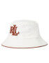 Lauren Ralph Lauren Kalap Logo Bucket 454906333001 Fehér - Pepit.hu