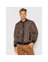 Les Hommes Bomber dzseki LLO103266P Barna Regular Fit - Pepit.hu