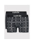 Levi's® 2 darab boxer Logo Plaid 701203916 Fekete - Pepit.hu