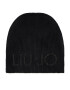 Liu Jo Sapka Cappello Logo Borch 2F3030 M0300 Fekete - Pepit.hu