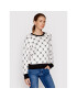 Liu Jo Sweater TF2108 MA59L Fehér Regular Fit - Pepit.hu