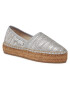 LOVE MOSCHINO Espadrilles JA10463G0CJO0902 Ezüst - Pepit.hu