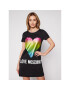 LOVE MOSCHINO Hétköznapi ruha W592914M 3876 Fekete Regular Fit - Pepit.hu