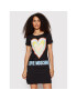 LOVE MOSCHINO Hétköznapi ruha W592918M 3876 Fekete Regular Fit - Pepit.hu