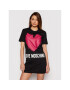 LOVE MOSCHINO Hétköznapi ruha W5A0221M 3876 Fekete Regular Fit - Pepit.hu