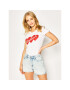 LOVE MOSCHINO Póló W4B195EE 1698 Fehér Slim Fit - Pepit.hu