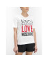 LOVE MOSCHINO Póló W4F151IM3517 Fehér Regular Fit - Pepit.hu