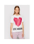 LOVE MOSCHINO Póló W4F153AM 3876 Fehér Regular Fit - Pepit.hu