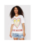 LOVE MOSCHINO Póló W4F153OM 3876 Fehér Regular Fit - Pepit.hu