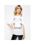 LOVE MOSCHINO Póló W4F8732M 3876 Fehér Regular Fit - Pepit.hu