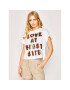 LOVE MOSCHINO Póló W4H0401M 3876 Fehér Regular Fit - Pepit.hu