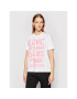 LOVE MOSCHINO Póló W4H0610M 3876 Fehér Regular Fit - Pepit.hu