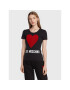 LOVE MOSCHINO Póló W4H1932E 1951 Fekete Slim Fit - Pepit.hu