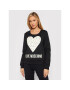 LOVE MOSCHINO Pulóver W632208E 2288 Fekete Regular Fit - Pepit.hu