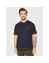 Lyle & Scott Póló Flatlock TS1615V Sötétkék Oversize - Pepit.hu