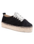 Manebi Espadrilles A89600-MFN975-1000 Fekete - Pepit.hu