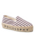 Manebi Espadrilles by Philosophy Di Lorenzo Serafini 41A6001-8202-1104 Fehér - Pepit.hu