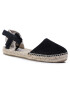 Manebi Espadrilles Flat Valenciana K 1.0 P0 Fekete - Pepit.hu