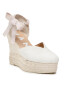 Manebi Espadrilles Heart Shape Wedges O 7.0 Wh Fehér - Pepit.hu