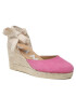 Manebi Espadrilles Low Wedge Espadrilles R 1.0 WL Rózsaszín - Pepit.hu