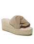 Manebi Espadrilles Platforms With Knots W 1.9 WK Szürke - Pepit.hu