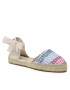 Manebi Espadrilles Raffia Yute Mix Flat Valenciana Espadrilles G 6.1 P0 Bézs - Pepit.hu