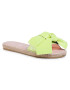 Manebi Espadrilles Sandals With Bow F 9.0 J0 Zöld - Pepit.hu