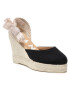 Manebi Espadrilles Wedge Valenciana O 4.9 Fekete - Pepit.hu