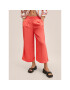 Mango Culotte nadrág Life 27008633 Piros Relaxed Fit - Pepit.hu