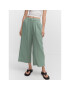 Mango Culotte nadrág Linovis 47068629 Zöld Relaxed Fit - Pepit.hu