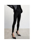 Mango Leggings Alamar 47011296 Fekete Slim Fit - Pepit.hu