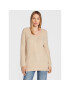 Marella Sweater Maglia 33661927 Bézs Relaxed Fit - Pepit.hu