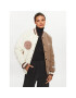 Mercer Amsterdam Bomber dzseki Unisex The All Out Varsity MEAP231007 Bézs Regular Fit - Pepit.hu