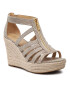 MICHAEL Michael Kors Espadrilles Bradley Wedge 40S3BYMS3D Arany - Pepit.hu