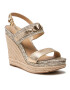 MICHAEL Michael Kors Espadrilles Farrah Wedge 40R2FHHS1B Arany - Pepit.hu